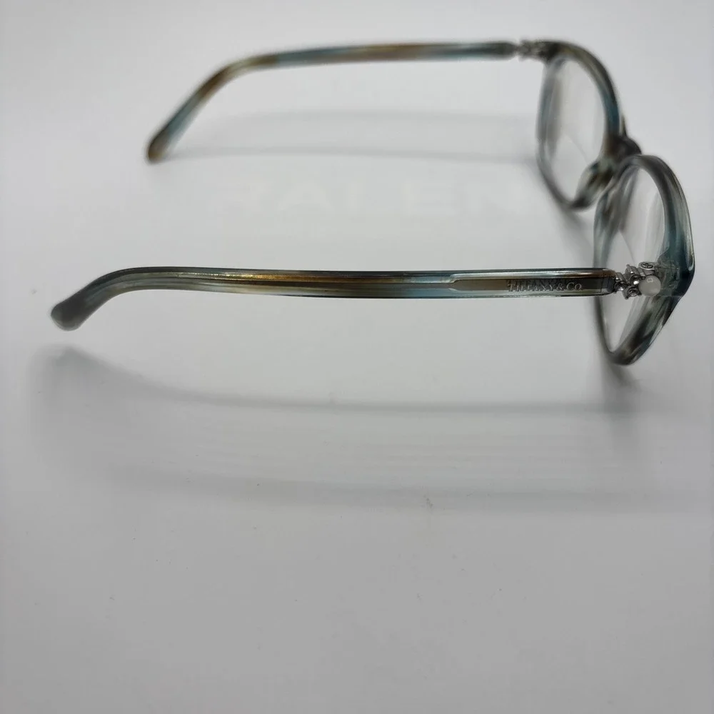 Tiffany & Co TF 2109-H-B 8124 Blue Brown Eyeglasses Frames 51-17 140 Italy #C137